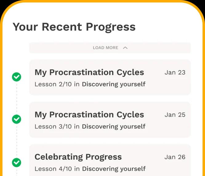 Track Your Personal Progress